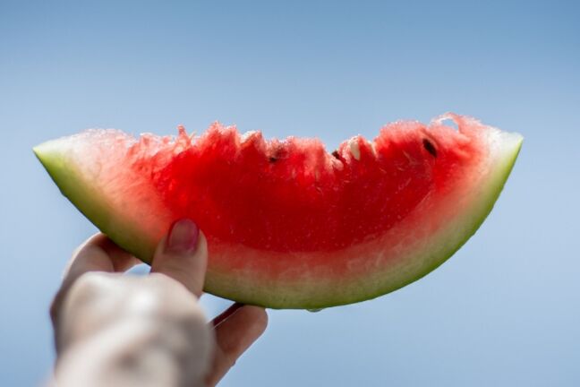 Ломтики арбуза